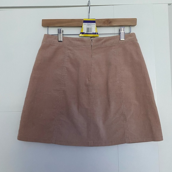 Forever 21 Pink Lace-Up Mini Skirt - Picture 2 of 3